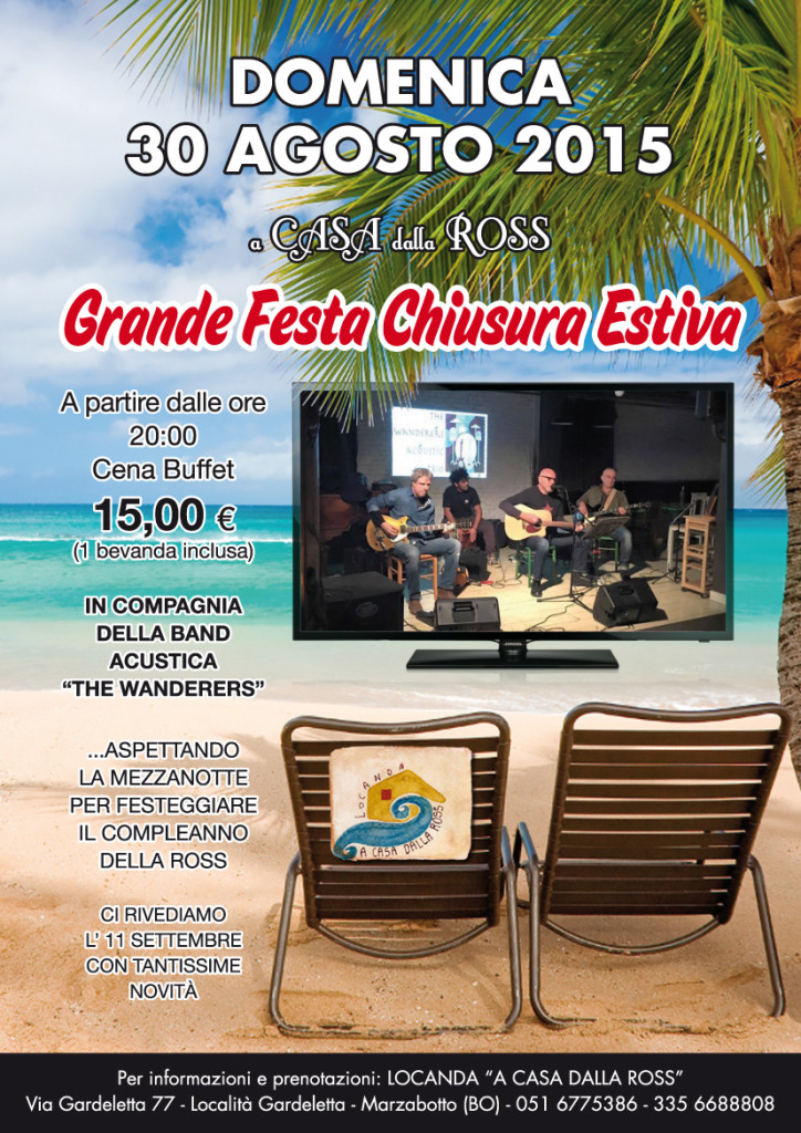 Grande Festa Chiusura Estiva